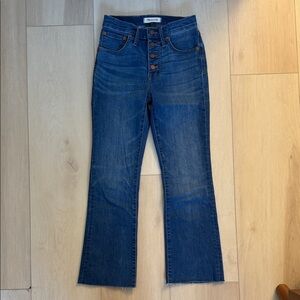Madewell Cali Demi boot jeans